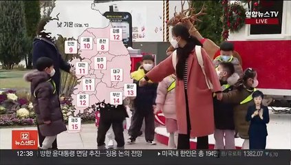 [날씨] 큰 추위 없어…서쪽 공기질 '나쁨', 동쪽 대기 건조