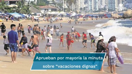 Avanza en Diputados vacaciones dignas con 12 días continuos; pasa al Senado