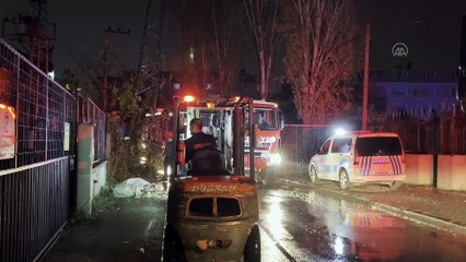 Kocaeli'de fabrikada çıkan yangın söndürüldü