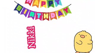 Nikki birthday song