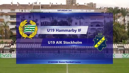 RELIVE: Scandinavian Academy Tournament U19 - Hammarby v AIK Stockholm
