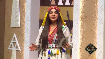 إطلالة رهف القحطاني البدوية في برنامج نادي الإبل