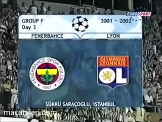 Download Video: Fenerbahçe 0-1 Olympique Lyon 25.09.2001 - 2001-2002 UEFA Champions League Group F Matchday 2