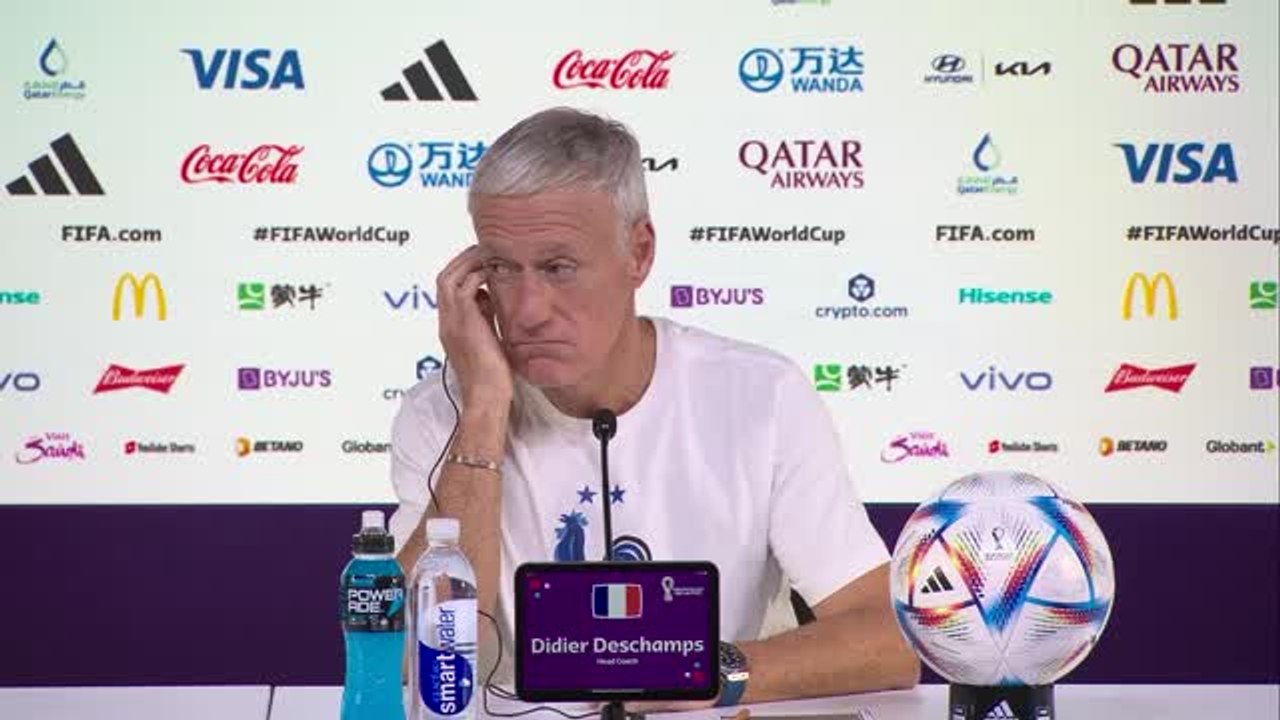 Deschamps komische Szene mit dem Übersetzer