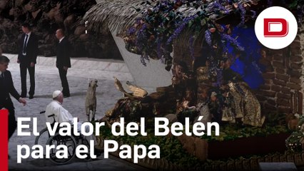 El Papa anima a redescubrir símbolos navideños tan importantes como el Belén