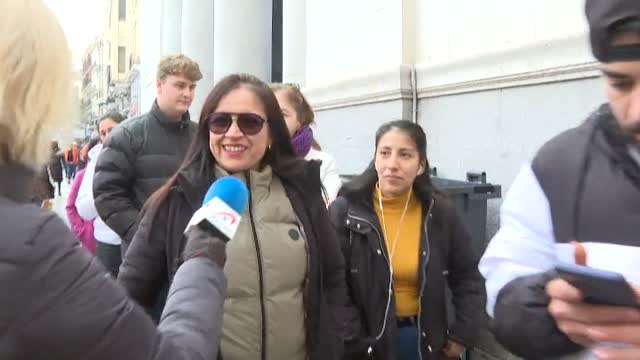 Madrid, lleno en el Puente de la Constitución