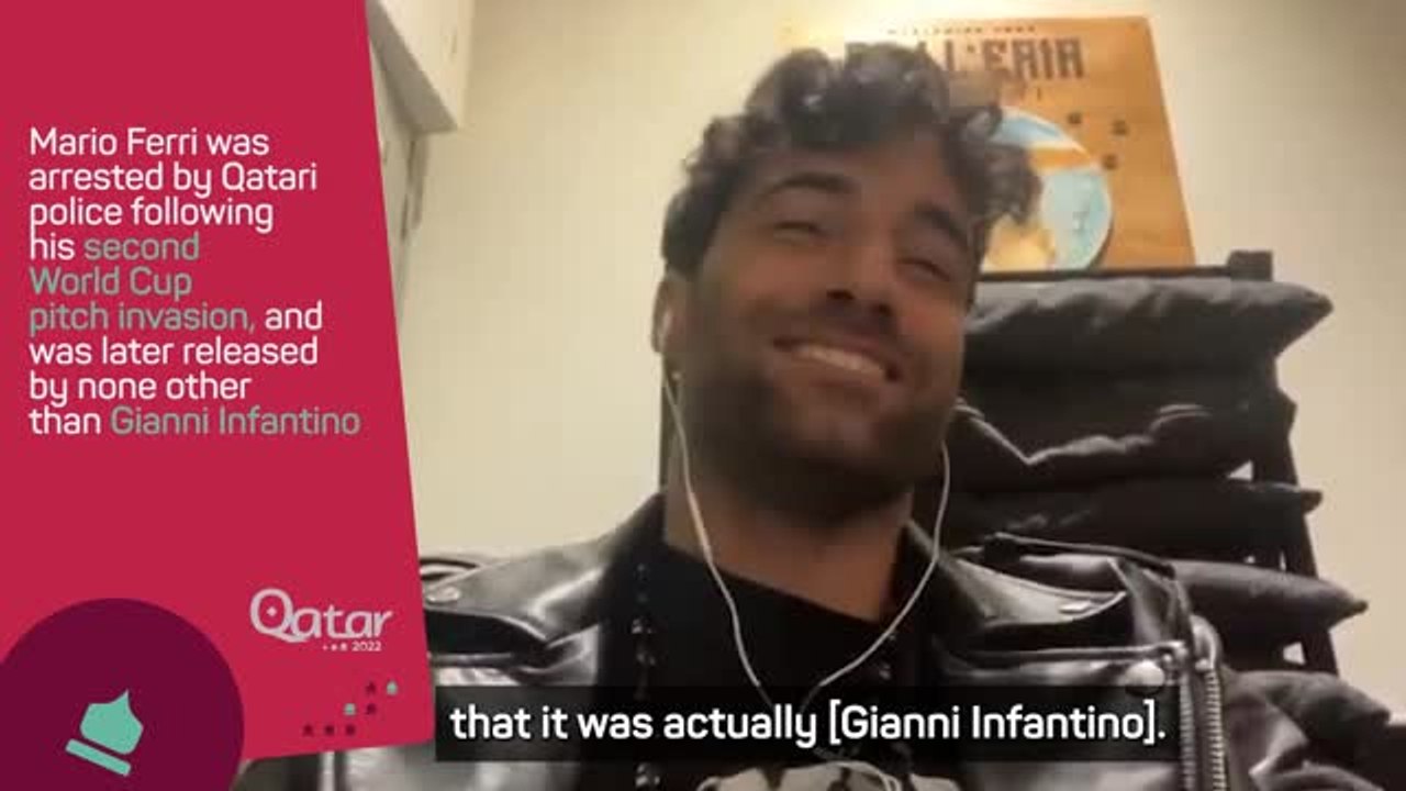 FIFA the 'Mafia', but Infantino saved me - pitch invader