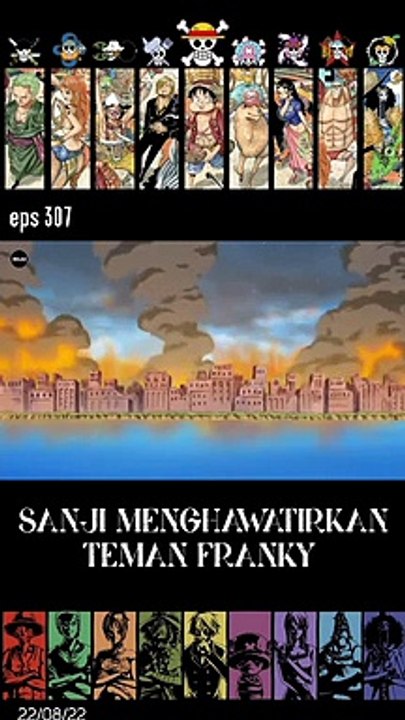 sanji meng khawatirkan teman franky