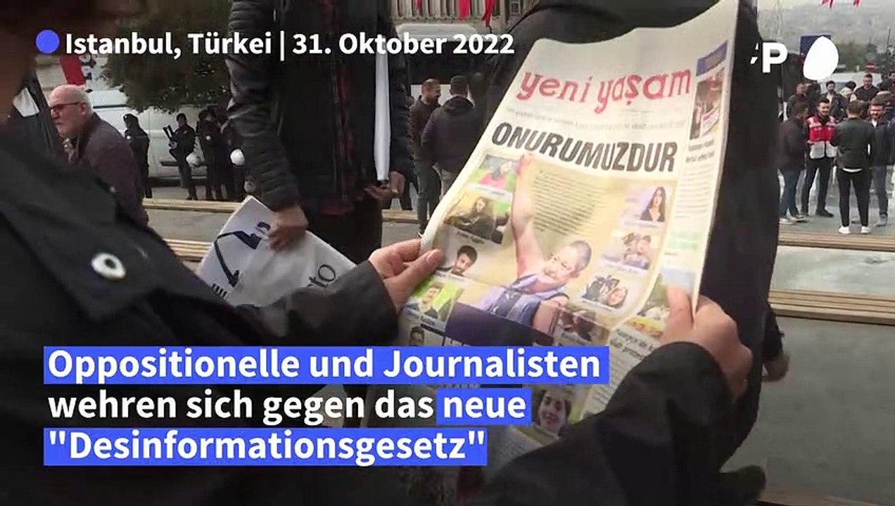 Türkisches Desinformationsgesetz: "Waffe gegen Journalisten"