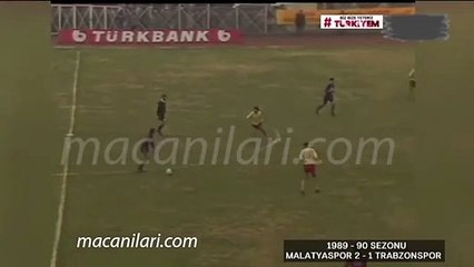 Malatyaspor 2-1 Trabzonspor [HD] 10.12.1989 - 1989-1990 1st League Matchday 11 + Post-Match Comments
