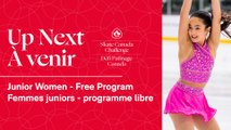 Junior Women Free - Rink A - 2022-2023 Junior/Senior Skate Canada Challenge / Défi Patinage Canada