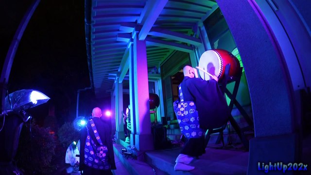 ★Taiko drums and lighting up★　Rikudai Kyo (Six big echoes) __Yofukuji Temple November 20, 2022 [part2]_