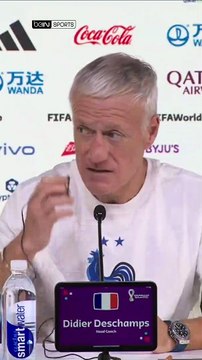 Coupe du Monde au Qatar : Regardez ce grand moment de solitude et d'humour de Didier Deschamps : Alors qu'il est en pl