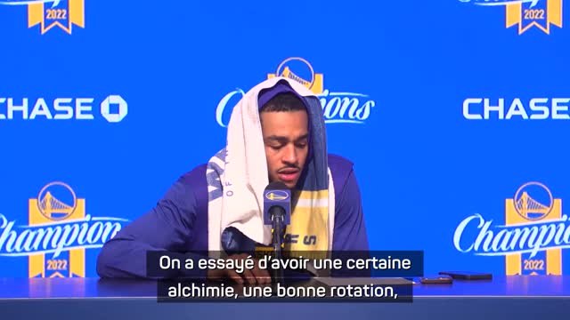 Warriors - Poole : Ca fait vraiment du bien de retrouver cette alchimie
