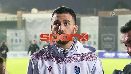 Trezeguet: "Bizim için iyi maç oldu"