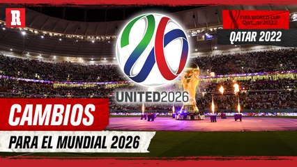 FIFA CAMBIARÍA el formato del MUNDIAL de 2026