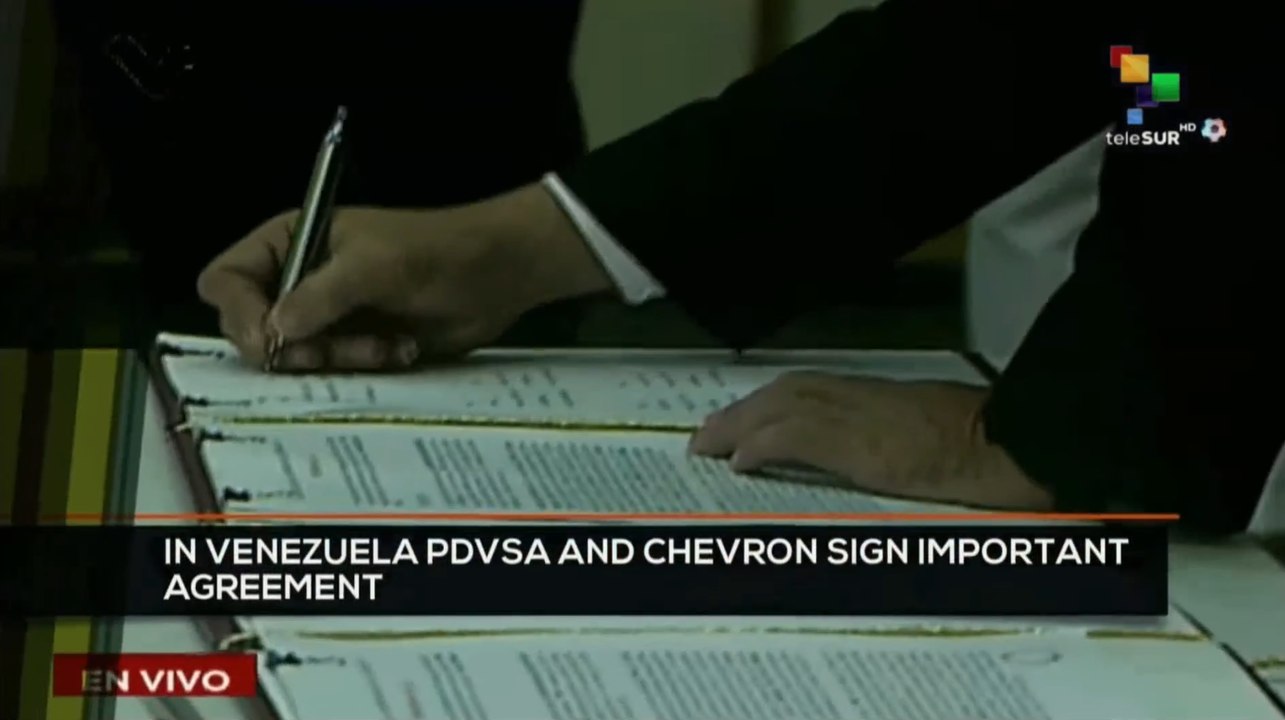 FTS 12:30 03-12: PDVSA and Chevron resume oil production in Venezuela