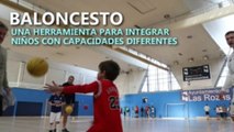 El baloncesto, una herramienta para integrar niños con capacidades diferentes
