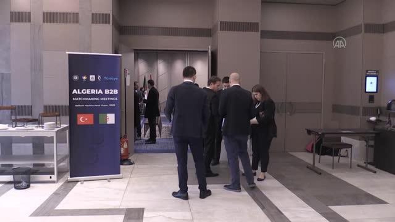 Balıkesir Ticaret Odası ile Cezayir Ticaret Odası arasında sektörel ticari toplantı