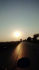 Beautiful sun set view