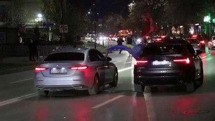 Euforia en Kosovo tras la derrota de su rival Serbia en el Mundial