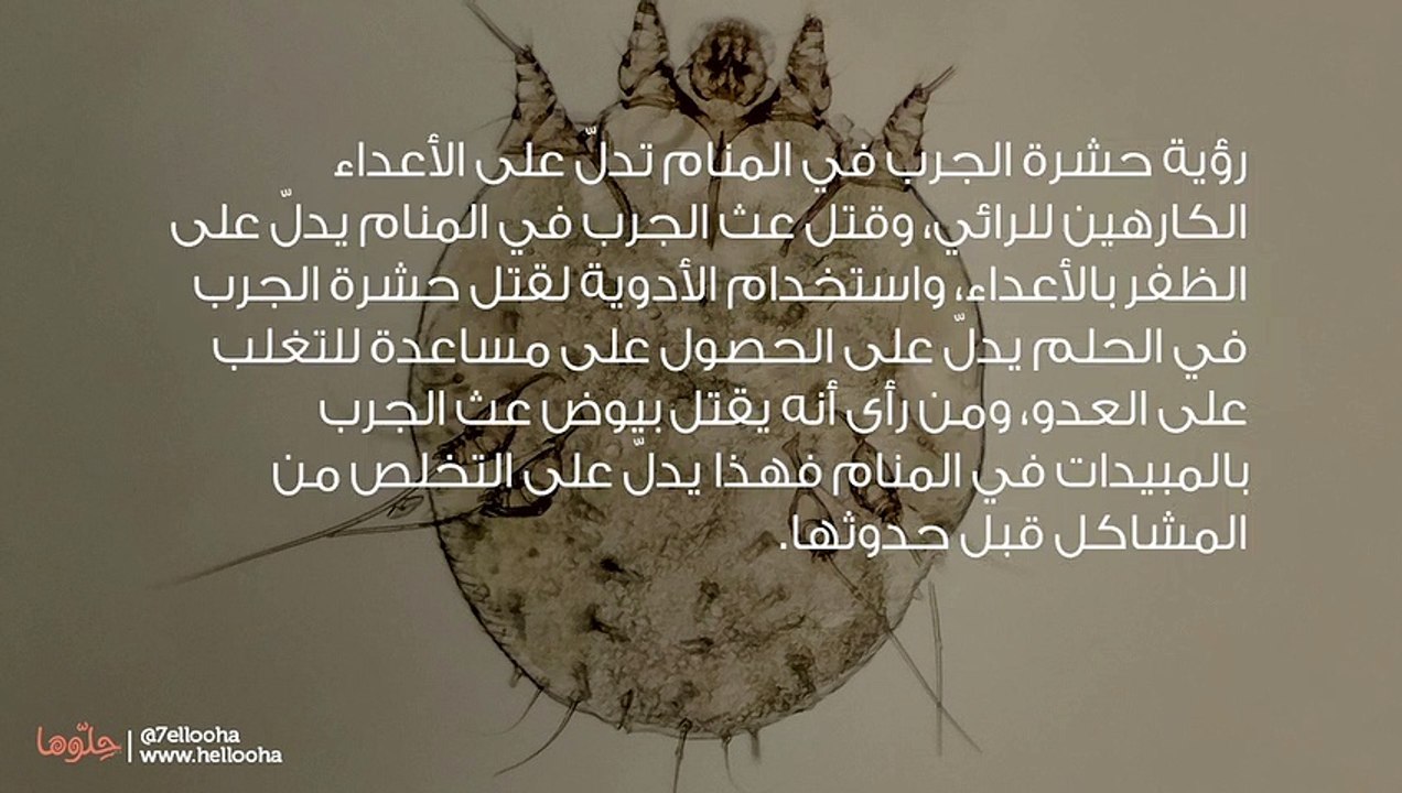 تفسير رؤية الجرب في المنام وحلم شخص مصاب بالجرب