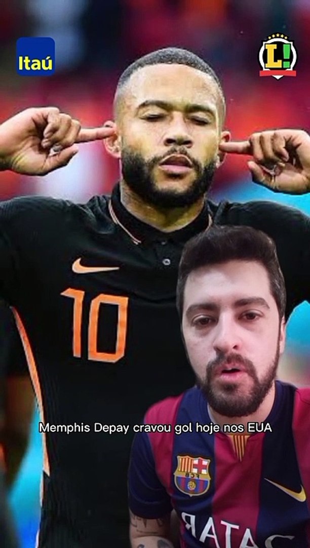 Lance! Rápido - A comemoração de Memphis Depay