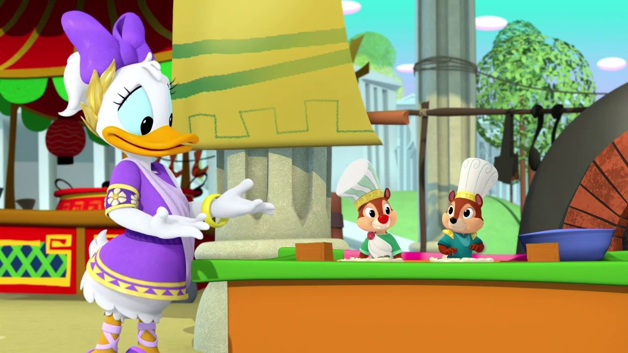 Daisy and the Muses | Mickey Mouse Funhouse | Cartoon for kids