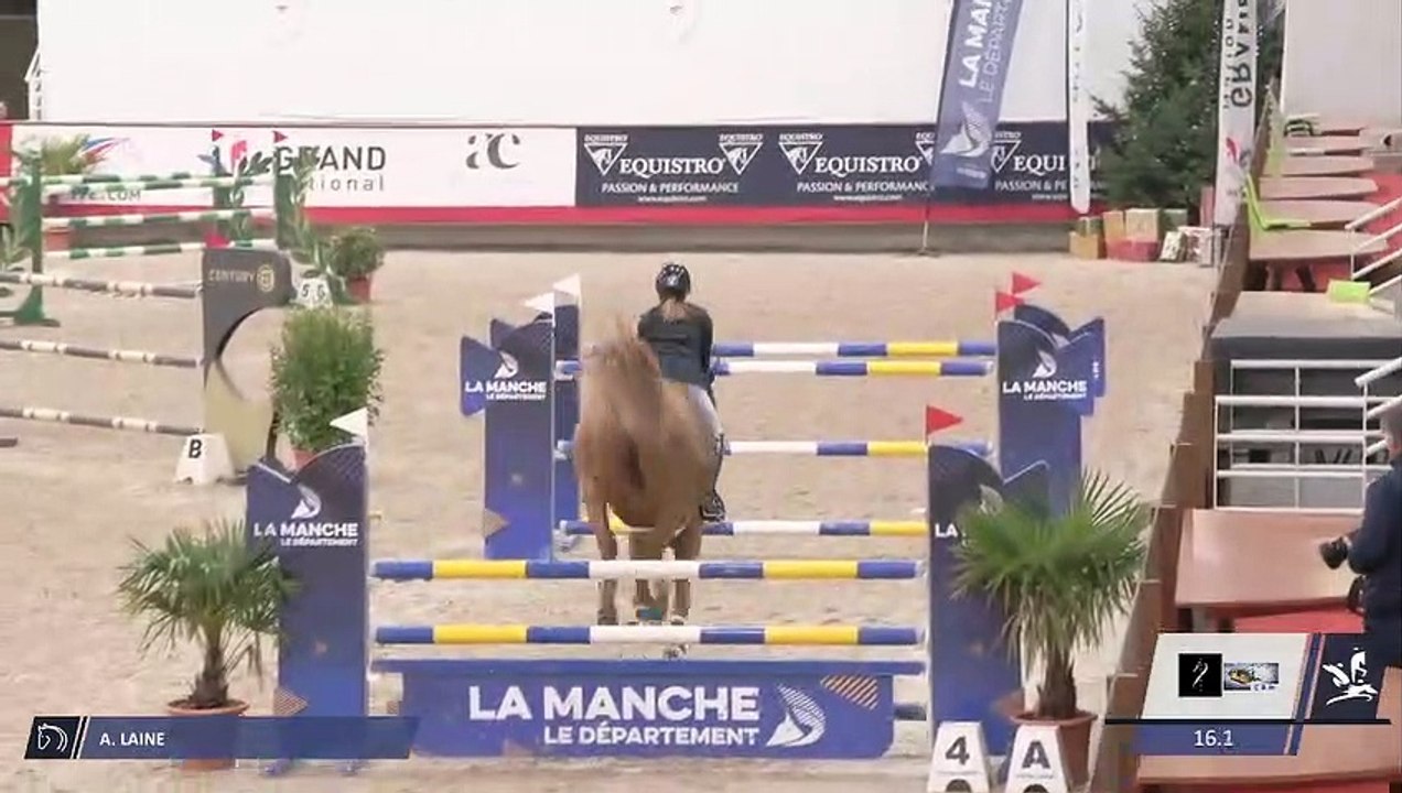 Grand National FFE - AC Print - Finale | Saint-Lô (FRA) | Alice LAINE | EMERALD SITTE*LITIERE-CHEVAL.C