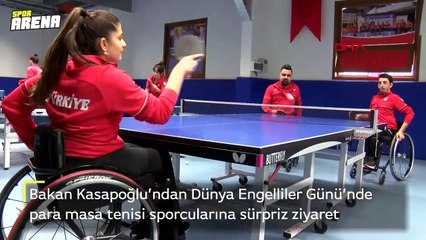 Bakan Kasapoğlu'ndan sürpriz ziyaret