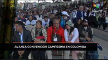 teleSUR Noticias 15:30 03-12: Avanza convención campesina en Colombia