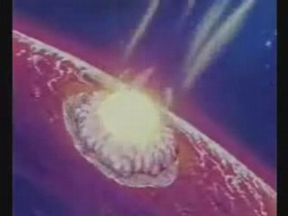 Video Destruction de la planete vegeta