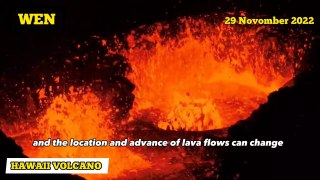 New Images from Hawaiian Volcano! Spectacular and Spooky Images of Mauna Loa Volcano! (11.29 .2022)
