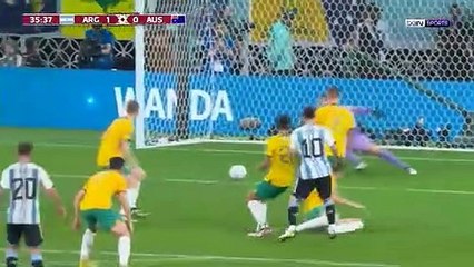 اهداف مباراة الارجنتين و أستراليا 2-1