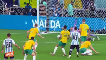 La albiceleste continúa su camino a cuartos de final tras vencer a Australia