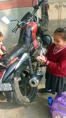 Akshu  & Duggu conversation on toffee after school