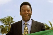 Brazil icon Pele receiving palliative end-of-life care in hospital