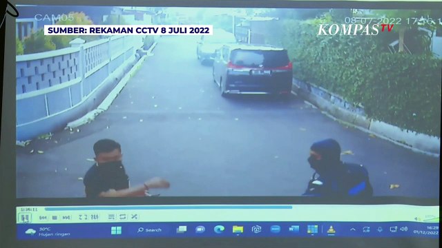 CCTV Aksi Kodir Mondar-mandir yang Jadi Sorotan Hakim Sidang Kasus Ferdy Sambo
