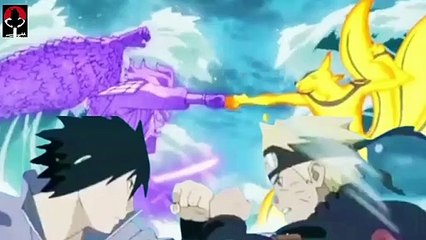 Pertarungan Naruto vs Sasuke