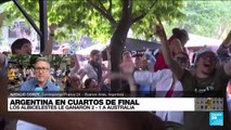 Informe desde Buenos Aires: hinchas argentinos celebran en las calles el triunfo de la albiceleste