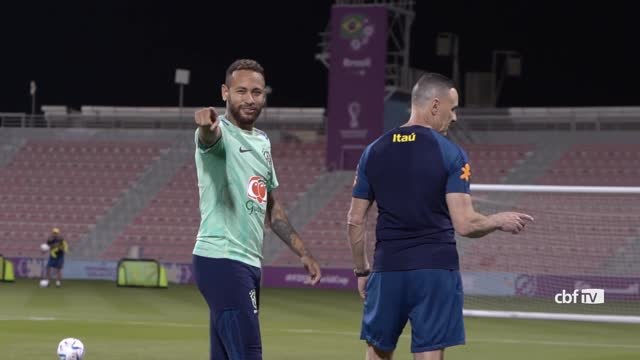 Neymar back in Brazil training ahead of South Korea World Cup clash