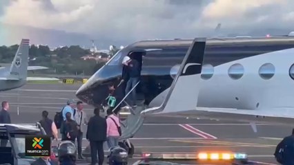 tn7-Nayib bukele aterrizò sorpresivamente en nuestro pais-031222