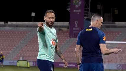 '발목 부상' 네이마르, 오른발 슈팅까지...한국전 출전 예고 / YTN