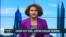 Hadiri HUT PGRI, Jokowi-Ganjar Semobil dengan Plat Bertuliskan Indonesia