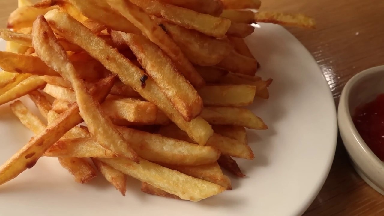 Super Crispy, Only 2 Potatoes, Crispy French fries Potato Recipes easy
