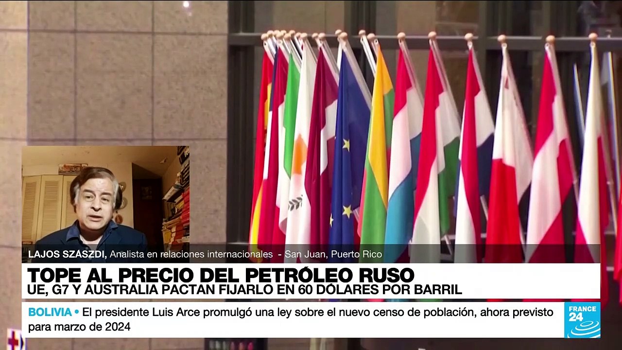 Lajos Szászdi: "al poner un techo al precio del petróleo, se dejaría sin ganancia a Rusia"