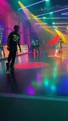 Roller Skater Pulls Off Epic Trick