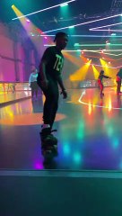 Roller Skater Pulls Off Epic Trick