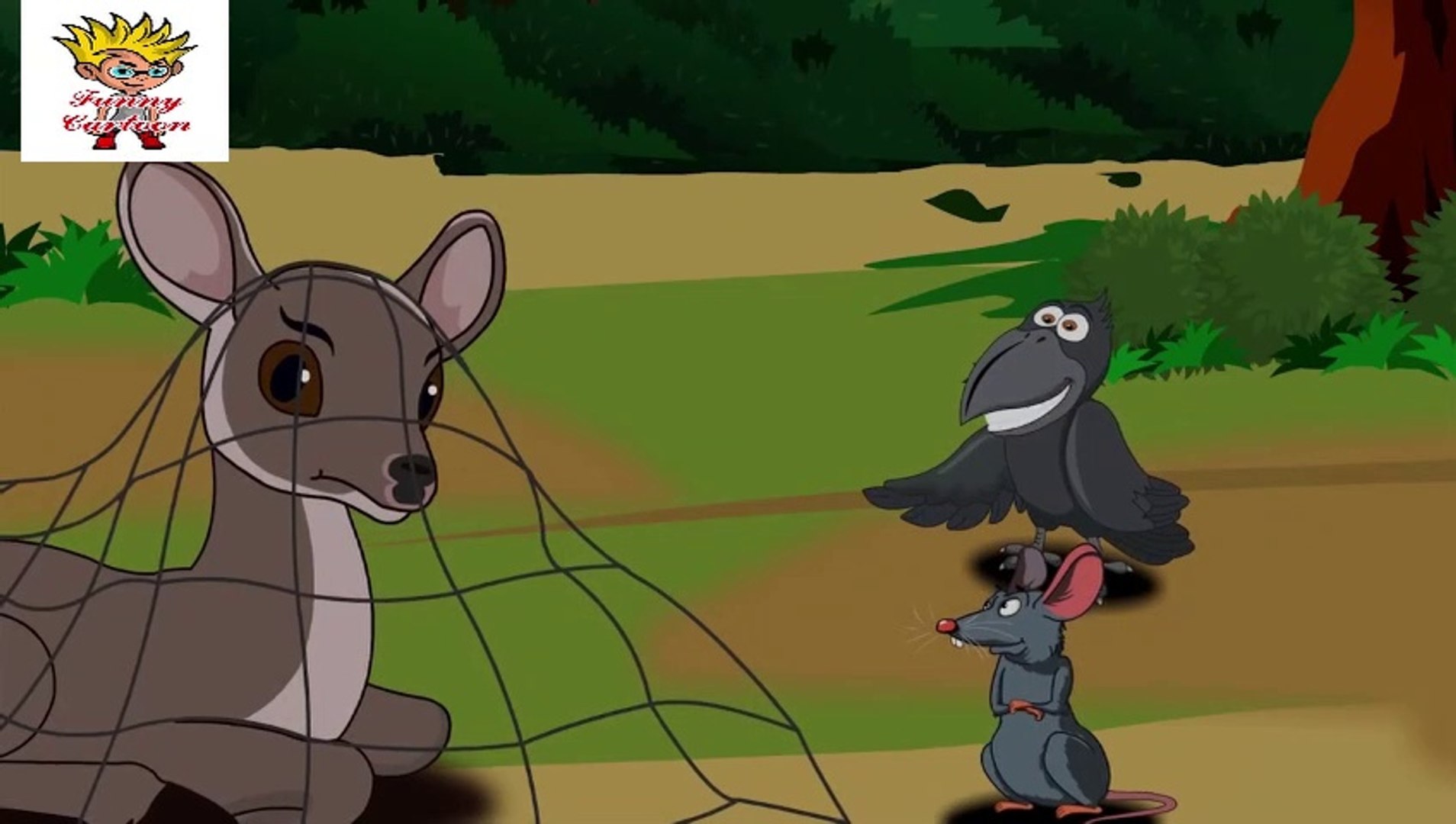 Save Friends life - Moral Stories - cartoon - moral stories cartoon - Unity is power stories - carto