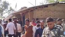 मधुबनी: इंडो-नेपाल बलुआ बॉर्डर पर आवागमन खोलने को लेकर ग्रामीणों ने किया विरोध प्रदर्शन